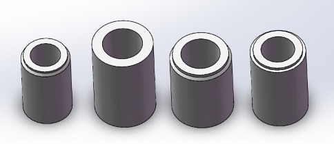 Typical filters for suction canisters